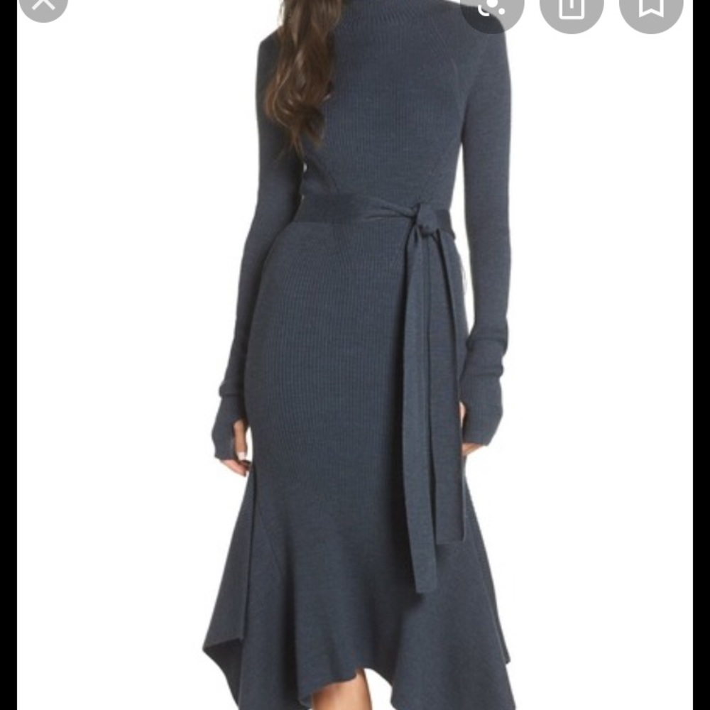 Caara ribbed dress. Size small worn once.